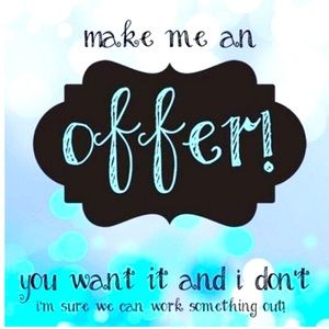 Check my closet and make me an offer!